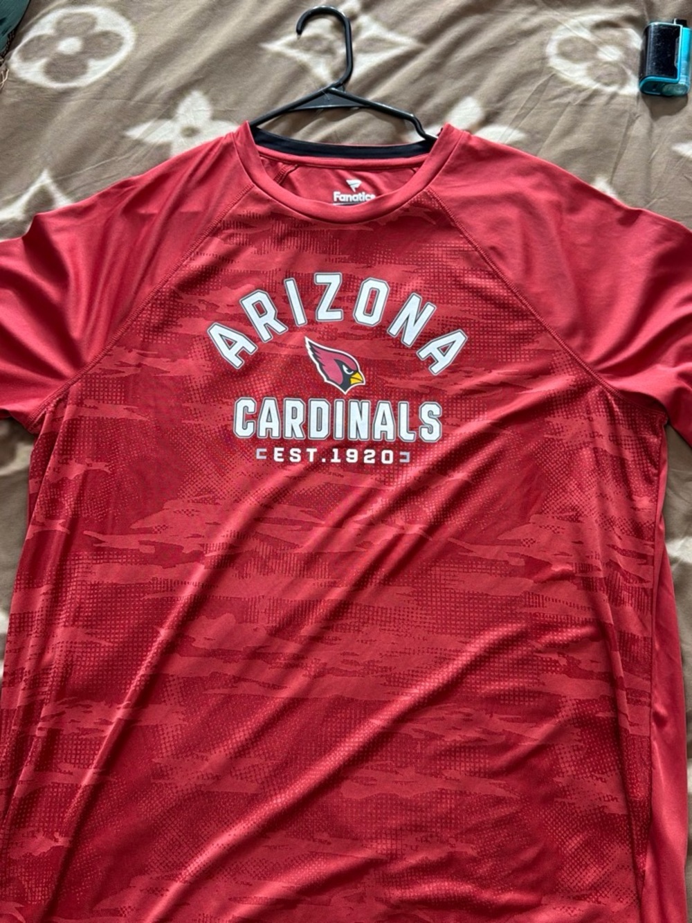 Fanatics Arizona Cardinals Red Men's Performance Shirt